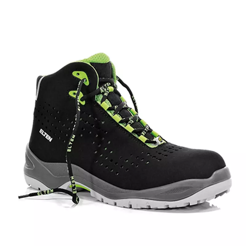 Elten Impulse Green Mid safety shoe S1P SRC ESD size 42