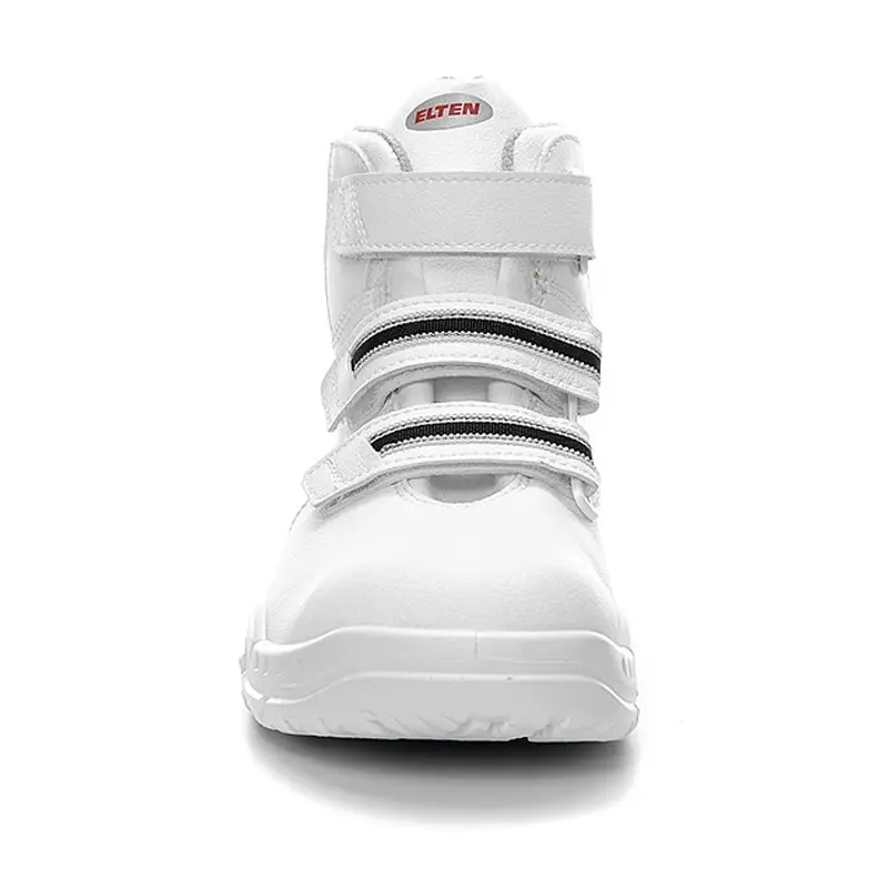 Chaussure de sécurité alimentaire Elten White Strap Mid ESD S3 à scratch montant SRC taille 42