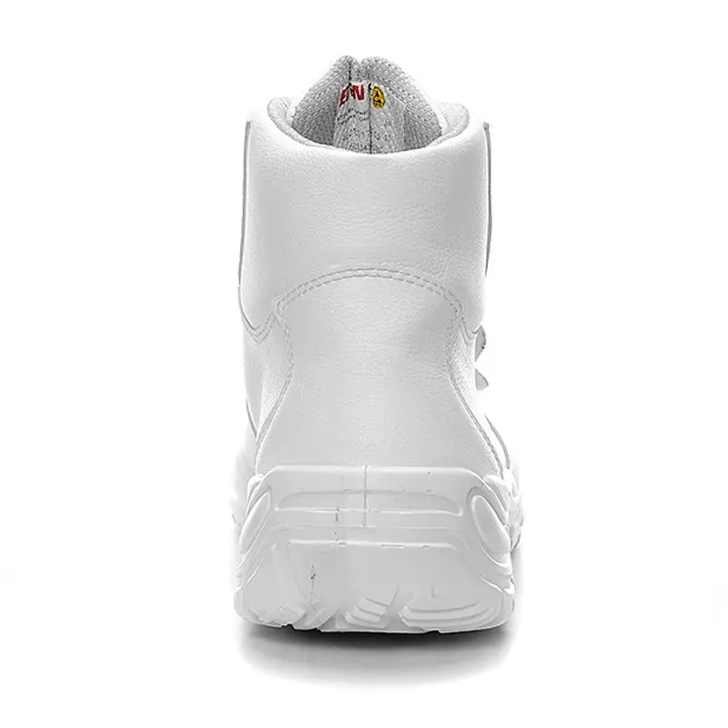 Chaussure de sécurité alimentaire Elten White Strap Mid ESD S3 à scratch montant SRC taille 42