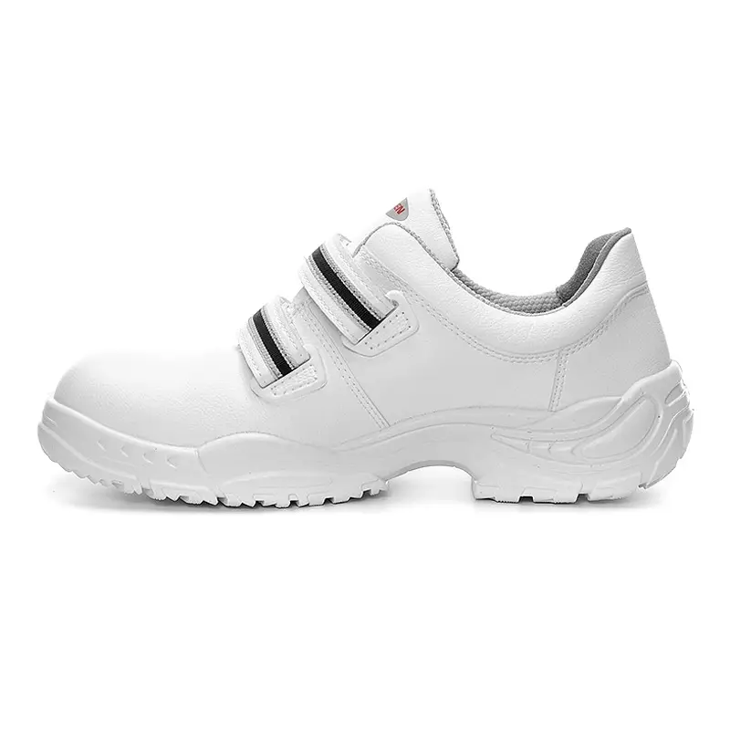 Chaussure de sécurité alimentaire Elten White Strap Low ESD S3 à scratch, pointure 39