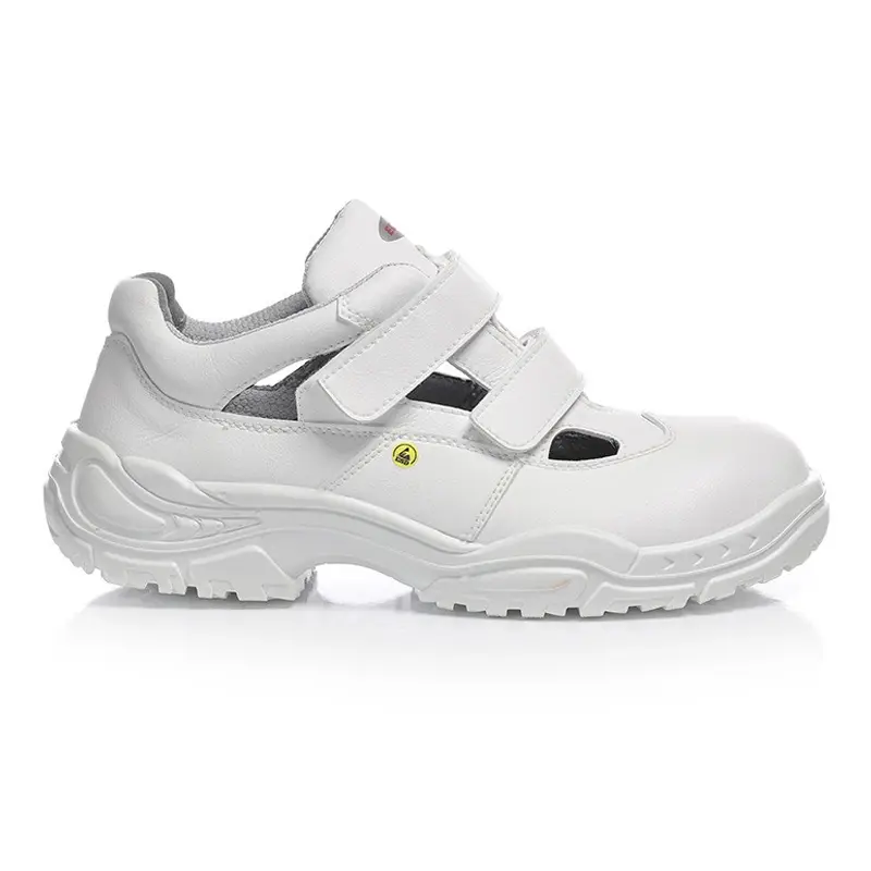 Chaussure de sécurité alimentaire Elten White Easy Low ESD S1 à scratch, taille 45