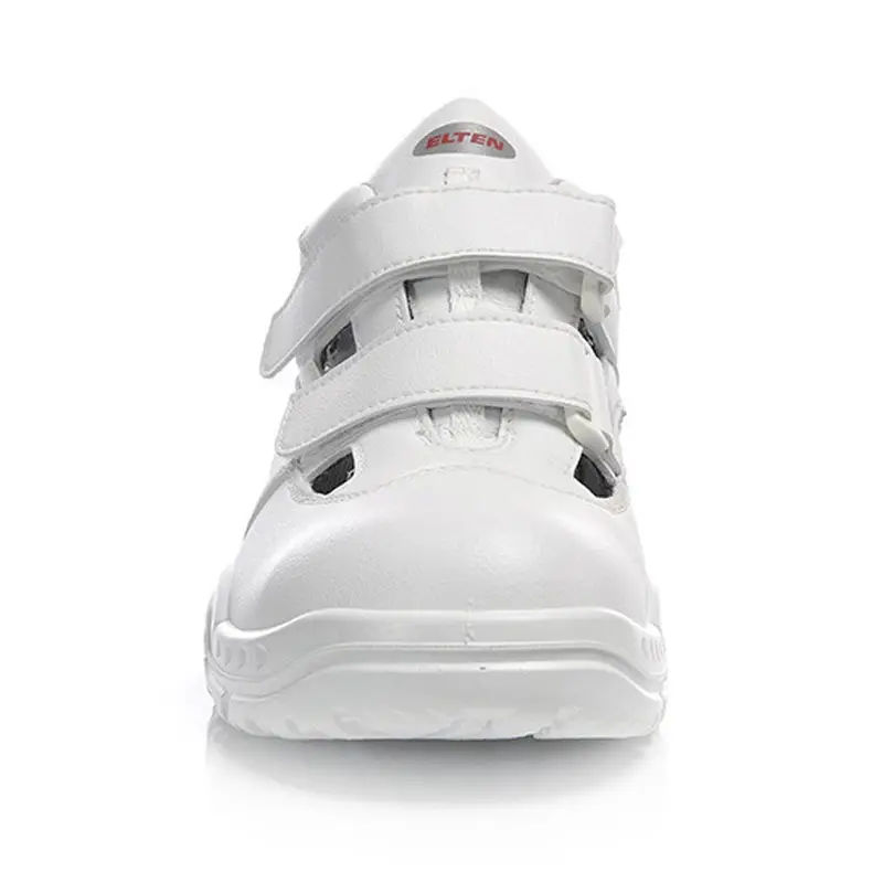 Chaussure de sécurité alimentaire Elten White Easy Low ESD S1 à scratch, taille 45
