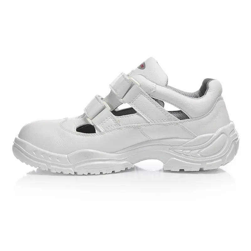 Chaussure de sécurité alimentaire Elten White Easy Low ESD S1 à scratch, taille 45