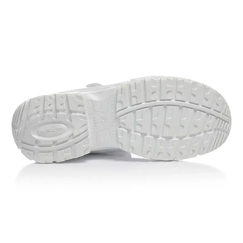 Chaussure de sécurité alimentaire Elten White Easy Low ESD S1 à scratch, taille 45