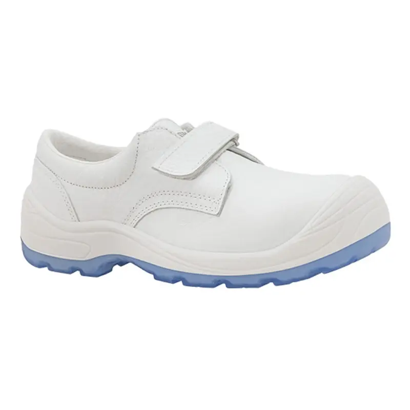 Chaussure basse Panther Diamante Totale S2 blanche à scratch, pointure 43
