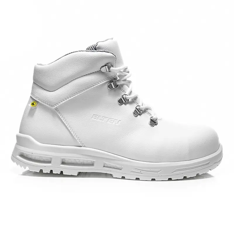 Schoen Elten Brandon XXTM ESD S3 hoog veter wit maat 45
