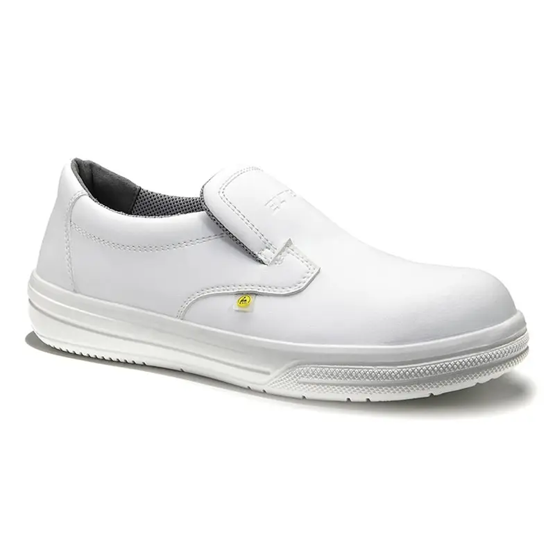 Chaussons bas de sécurité Elten Pure Slipper, résistants aux décharges électrostatiques (S2 SRC ESD), pointure 38.