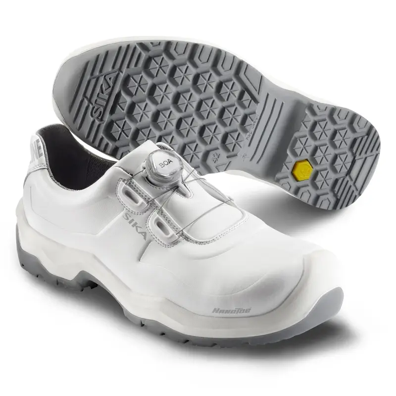 Chaussure de sécurité Sika Primo 1.1, fermeture BOA, S2 SRC ESD, blanche, taille 41 (réf. 202221).