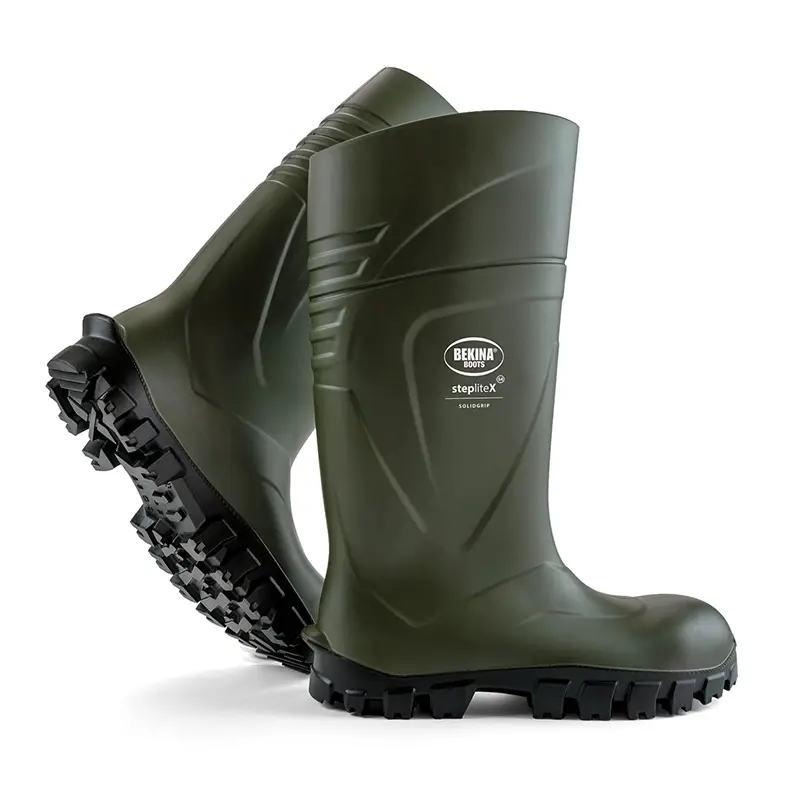 Bekina StepliteX SolidGrip S4 acier CI SRC vert taille 37