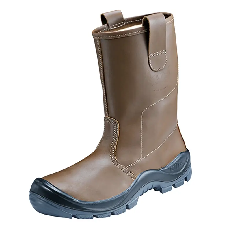 Bottes de sécurité Atlas Anatomic Bau 825 XP S3 SRC marron taille 47
