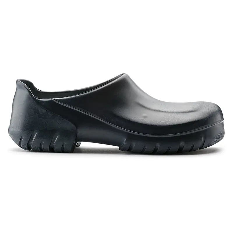 Sabot Alpro Birkenstock S2, talon fermé et embout en acier, bleu, pointure 37