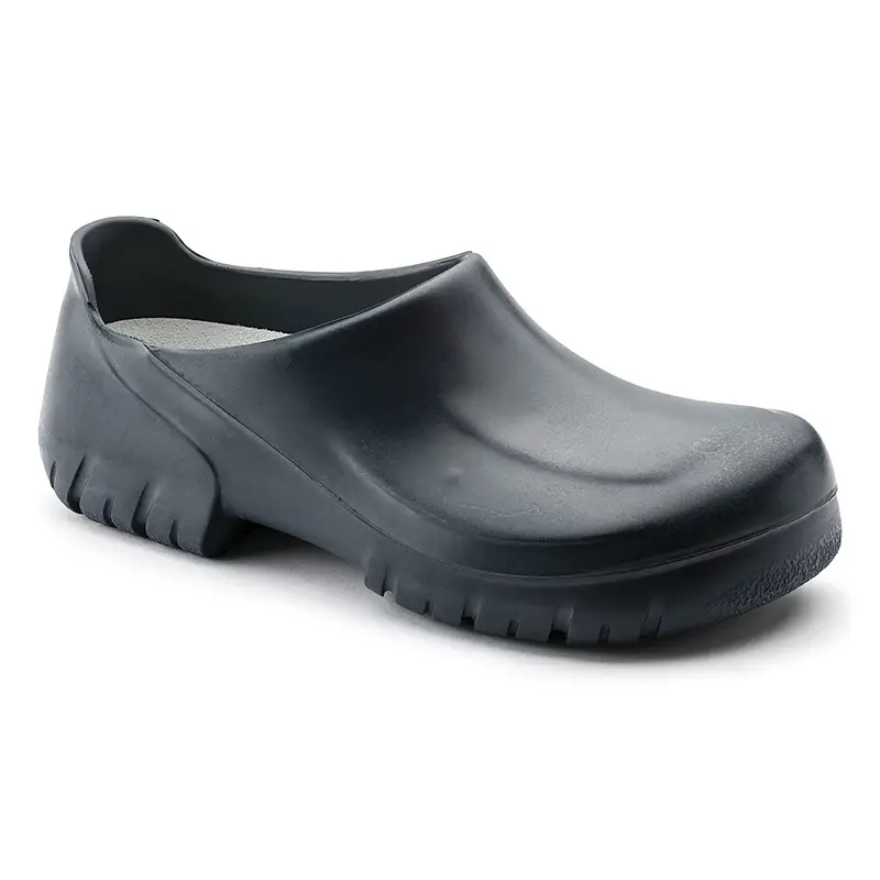 Sabot Alpro Birkenstock S2, talon fermé et embout en acier, bleu, pointure 37