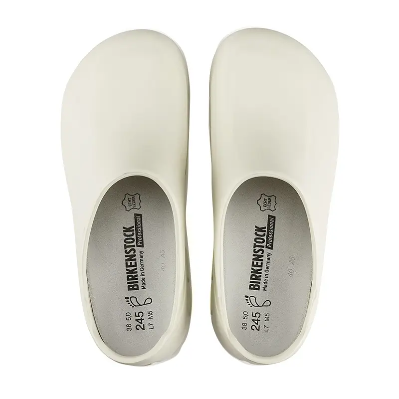 Sabot Alpro Birkenstock S2, talon fermé et embout en acier, bleu, pointure 37