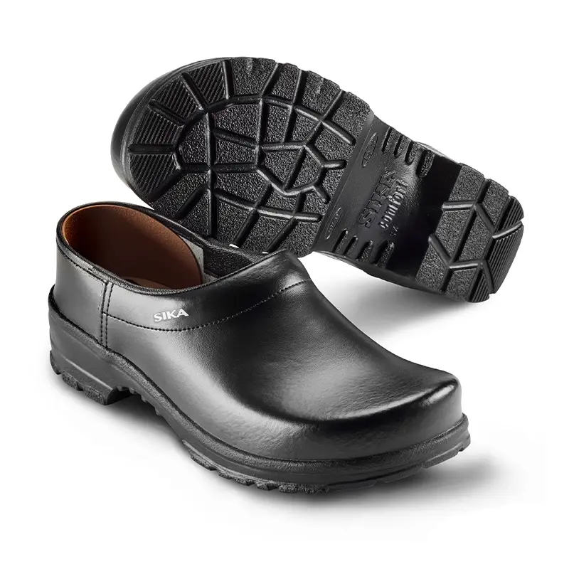 Sika 125 Comfort OB clog closed heel SRC black size 37