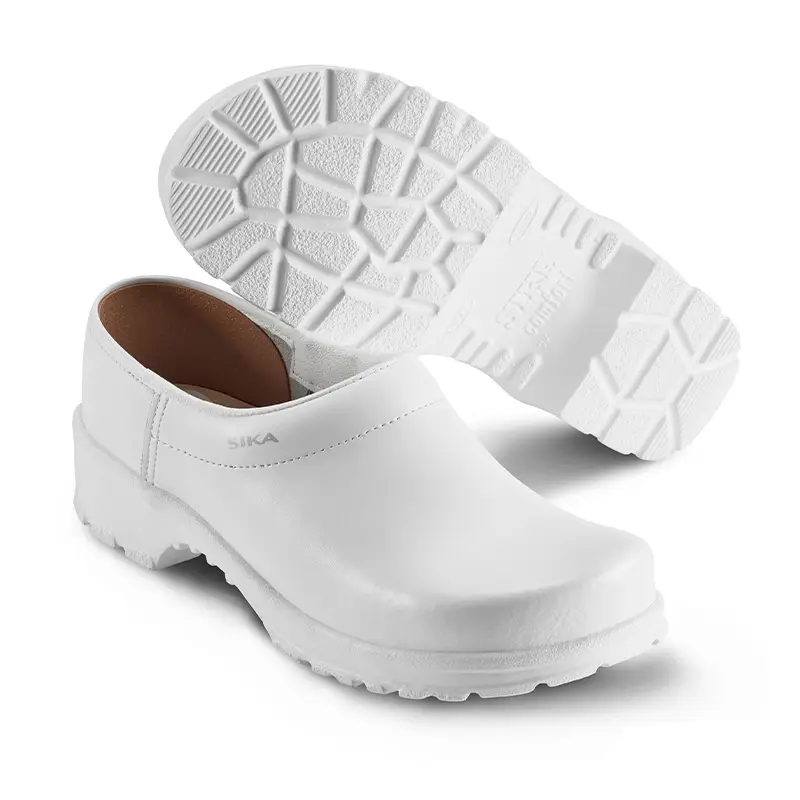 Sabots Sika 125 Comfort OB à talon fermé SRC blancs taille 43