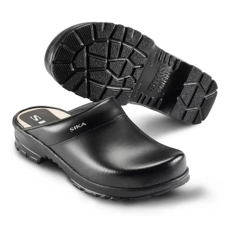 Sika 149 Comfort OB clog open heel SRC black size 37