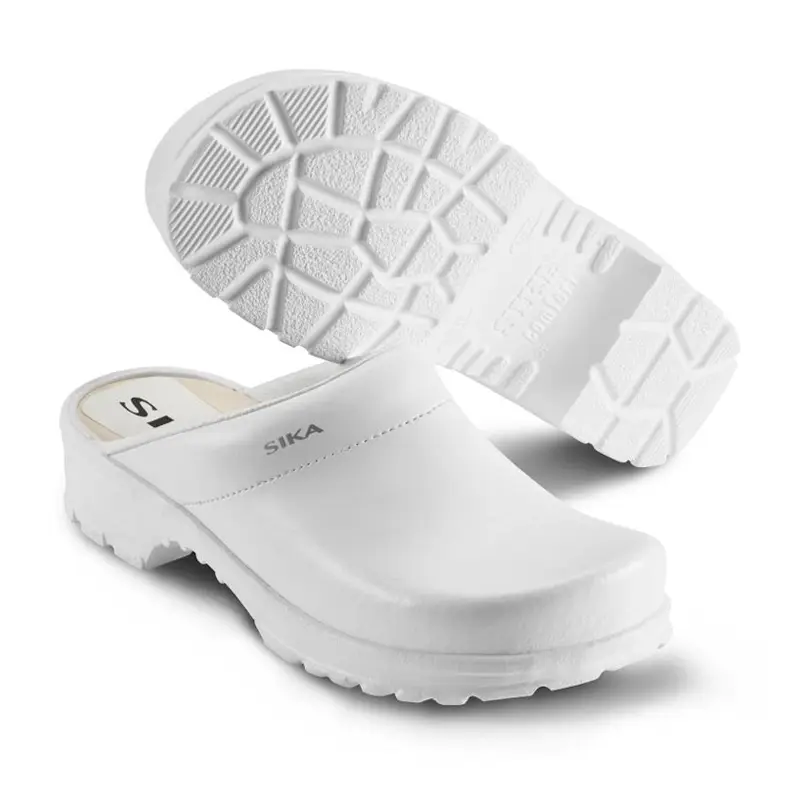 Sika 149 Comfort OB clog open heel SRC white size 43