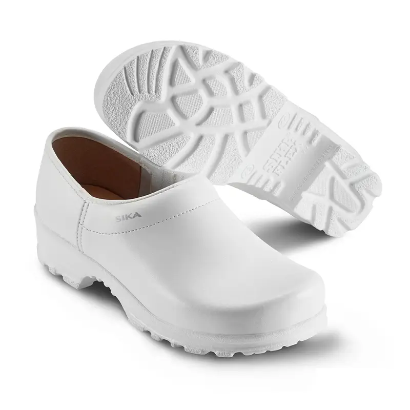 Sabot Sika 8005 Flex LBS O2 à talon fermé SRB blanc, pointure 41