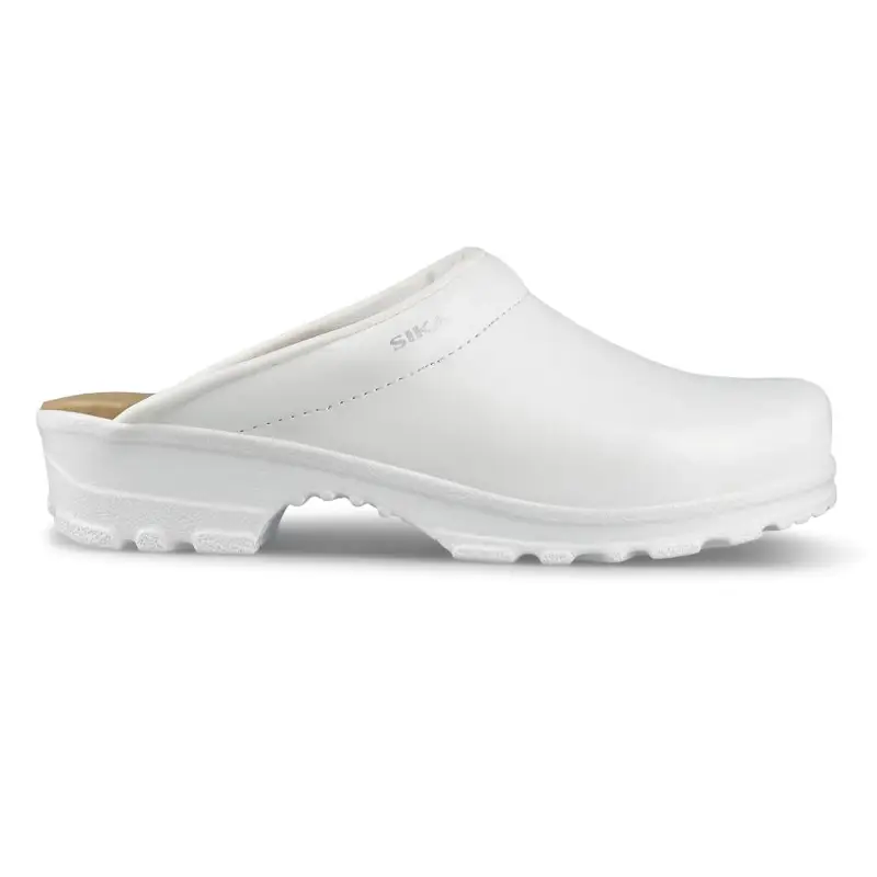 Clog Sika 8105 Flex LBS OB open heel white size 39