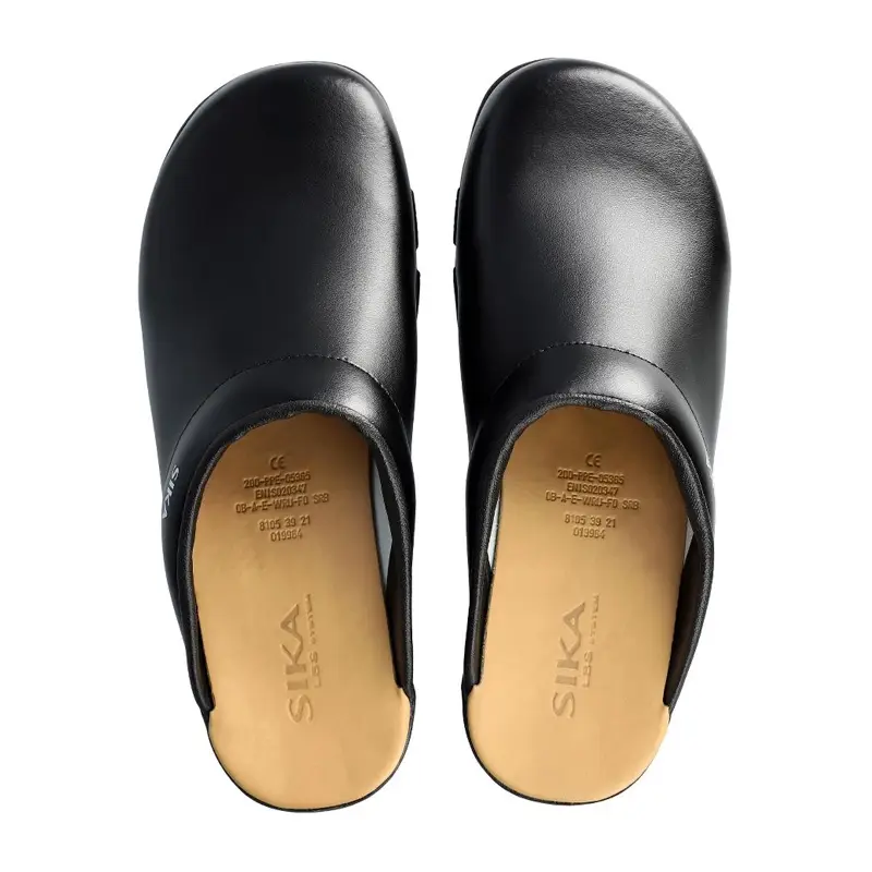 Clog Sika 8105 Flex LBS OB open heel white size 39