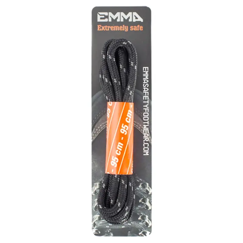 Emma veters Normal Working zwart-grijs 95 cm