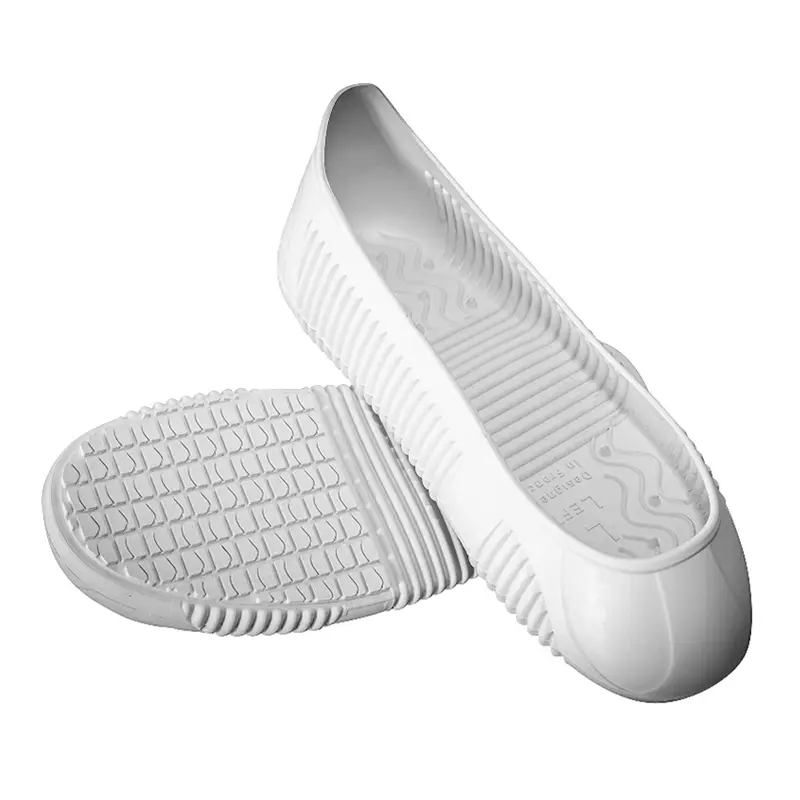 Surchaussures antidérapantes Tiger Grip Easy Grip blanches, taille M (37-40)