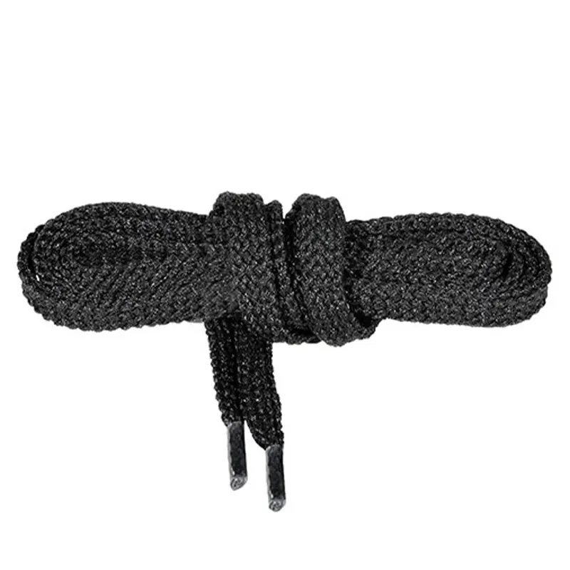 Lacets plats noirs Elten, lot de 130 cm