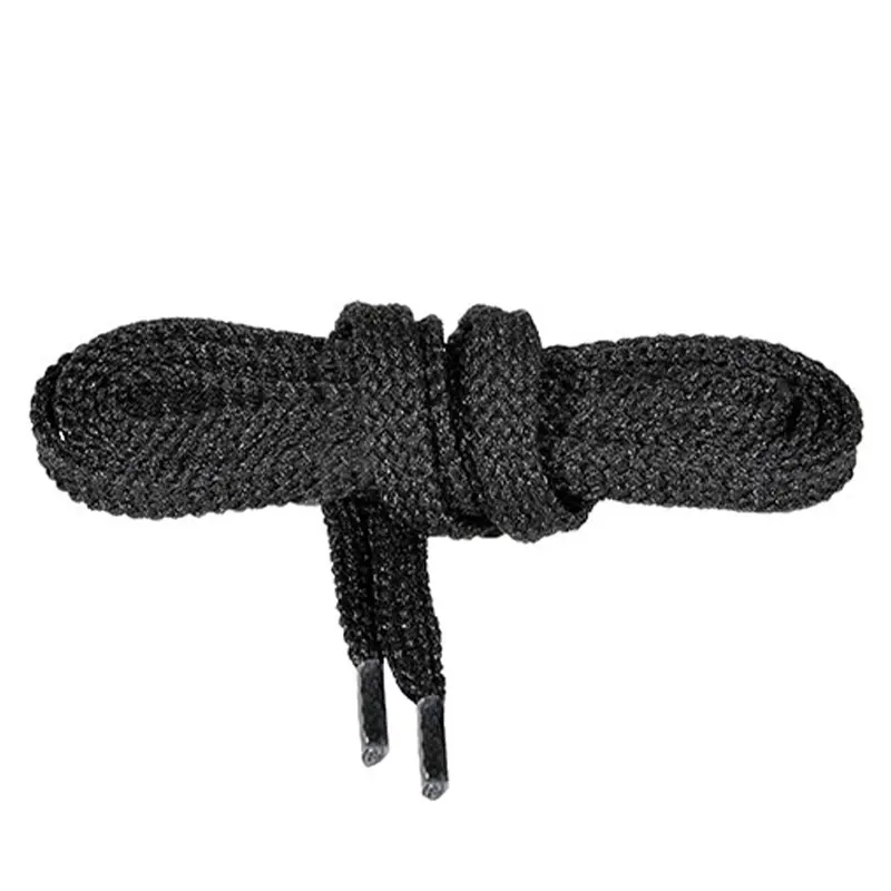 Elten flat black laces bulk pack 100 cm