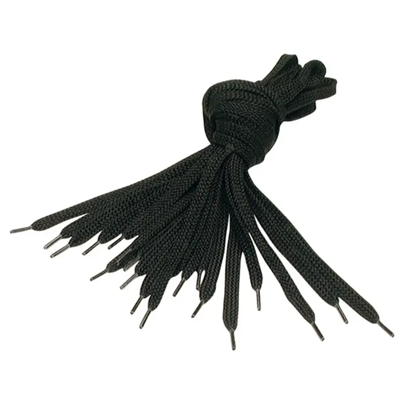 Lacets plats noirs Elten, lot de 80 cm