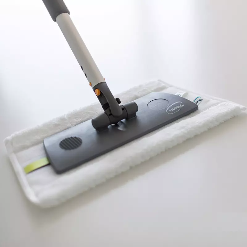 Vikan 549025 board and table mop Hook & Loop 25 cm white