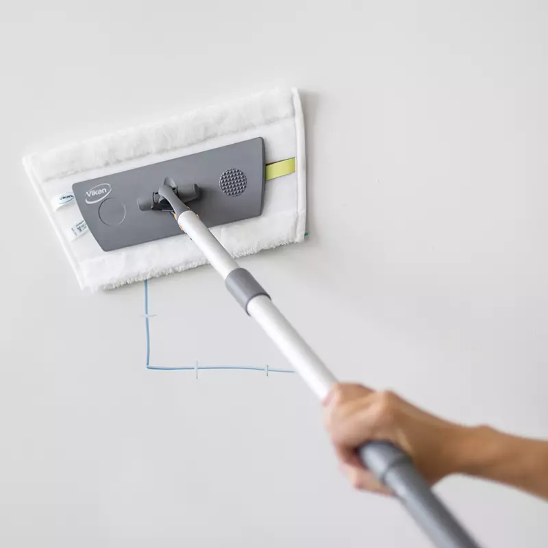 Vikan 549025 board and table mop Hook & Loop 25 cm white
