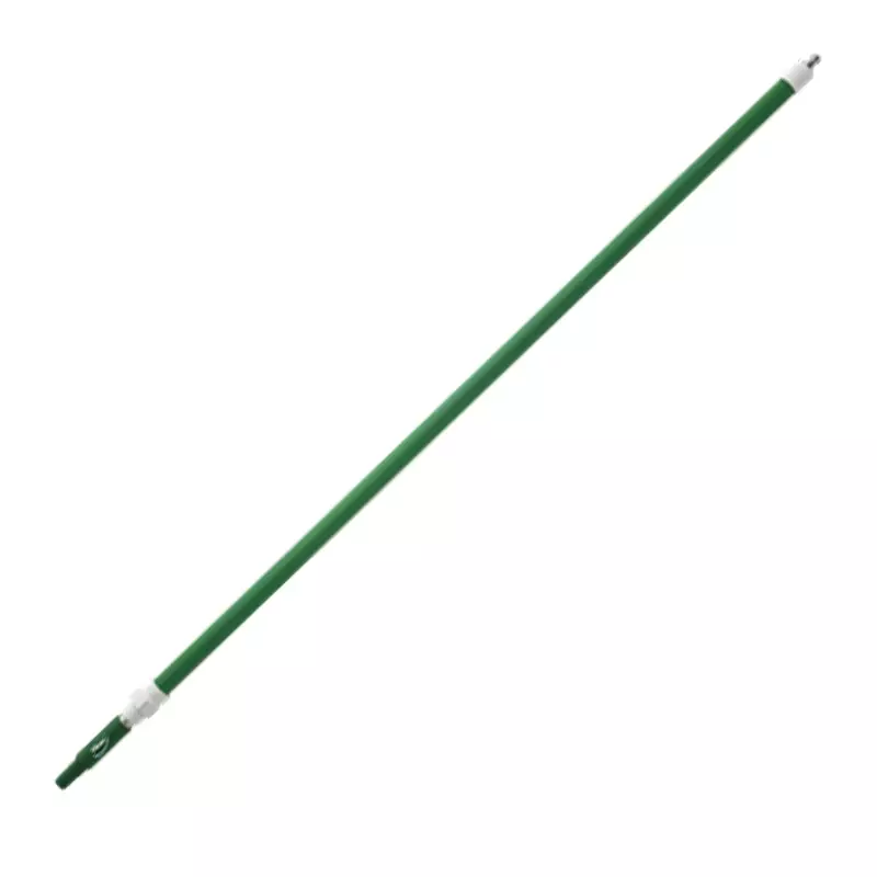 Vikan 2973Q2 telescoopsteel aluminium met waterdoorvoer 1600 tot 2780 mm groen