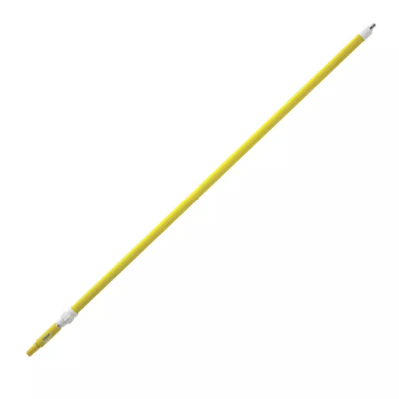 Vikan 2973Q6 Aluminum telescopic pole with water flow 1600-2780 mm yellow