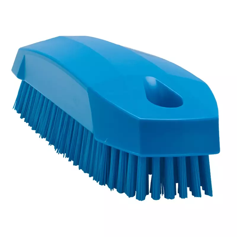 Vikan 64403 Hard Nail Brush 130 mm Blue