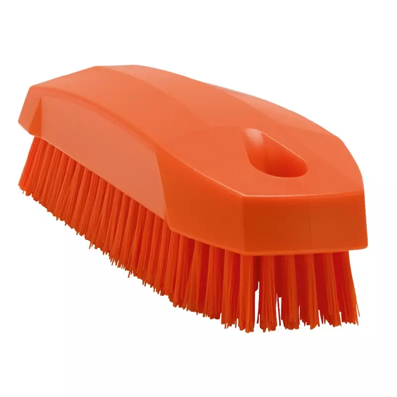 Vikan 64407 Brosse à ongles dure 130 mm Orange
