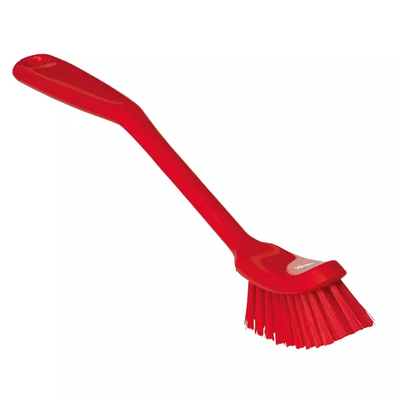Vikan 42874 Brosse à vaisselle moyenne 290 mm rouge