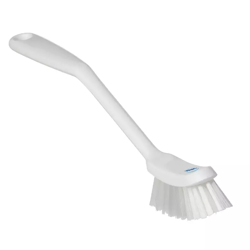 Vikan 42875 Afwasborstel medium 290 mm wit