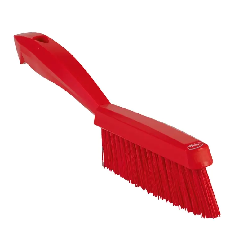 Vikan 41954 handborstel smal zeer hard 300 mm rood