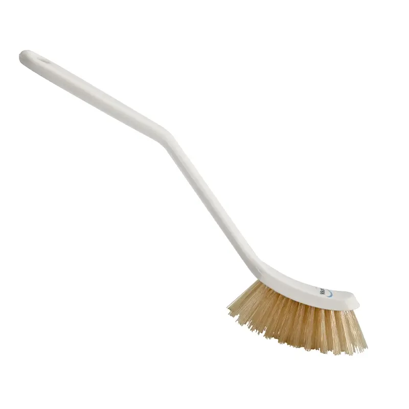 Vikan 42885 Brosse à main dure résistante à la chaleur 290 mm blanche