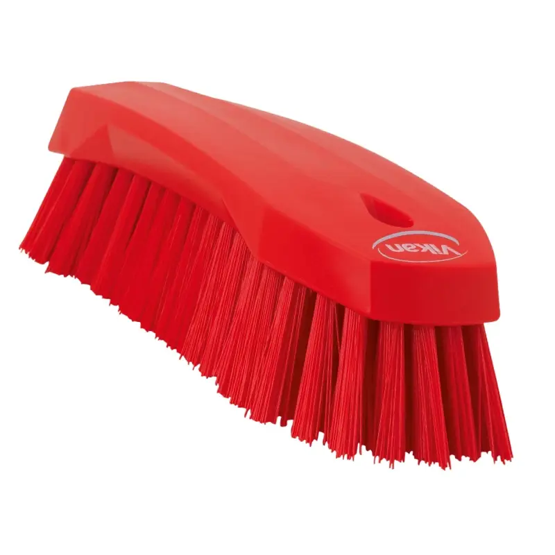 Vikan 38904 Hard work brush 200 mm red
