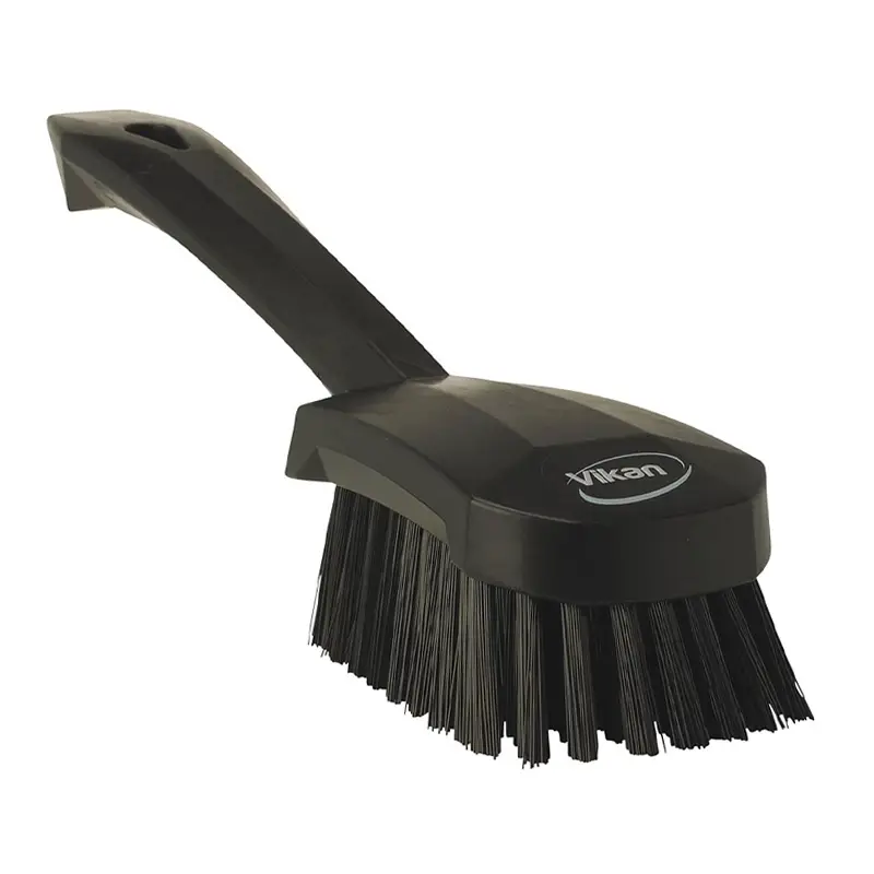 Vikan 41929 Dish brush hard short handle 270 mm black