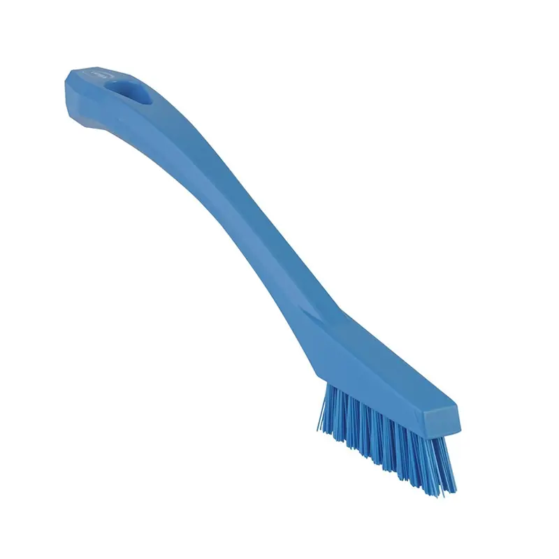 Vikan 44013 Precision brush extra hard 205 mm blue