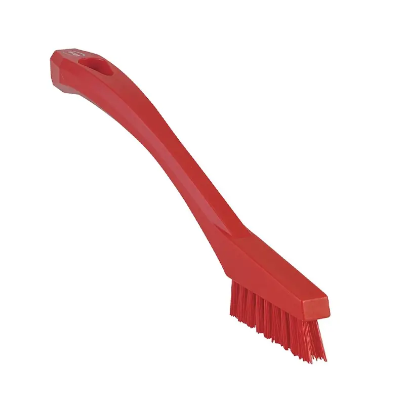 Vikan 44014 precisieborstel zeer hard 205 mm rood