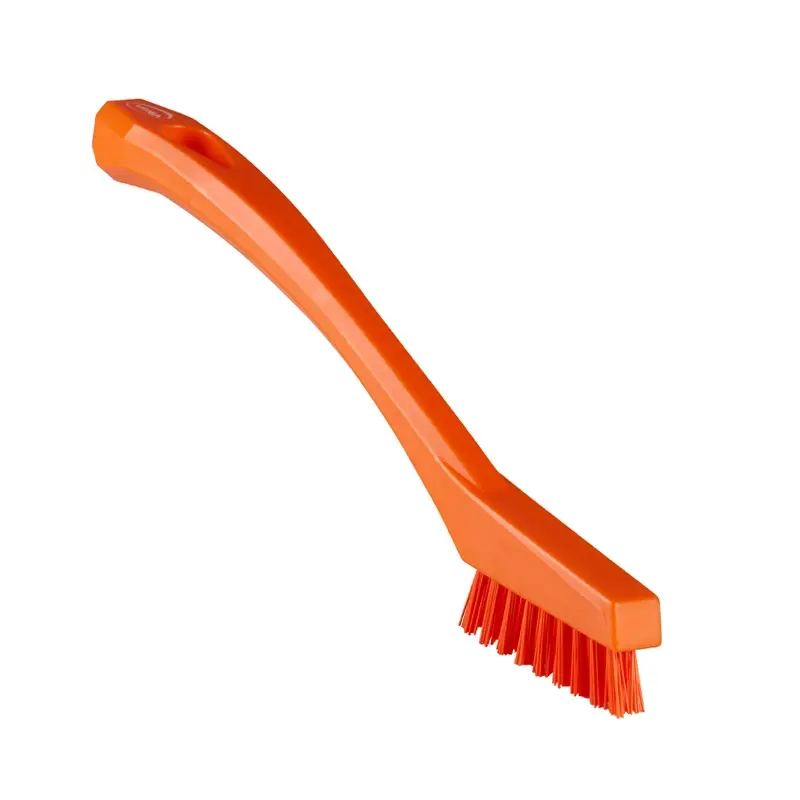 Vikan 44017 Brosse de précision extra dure 205 mm orange