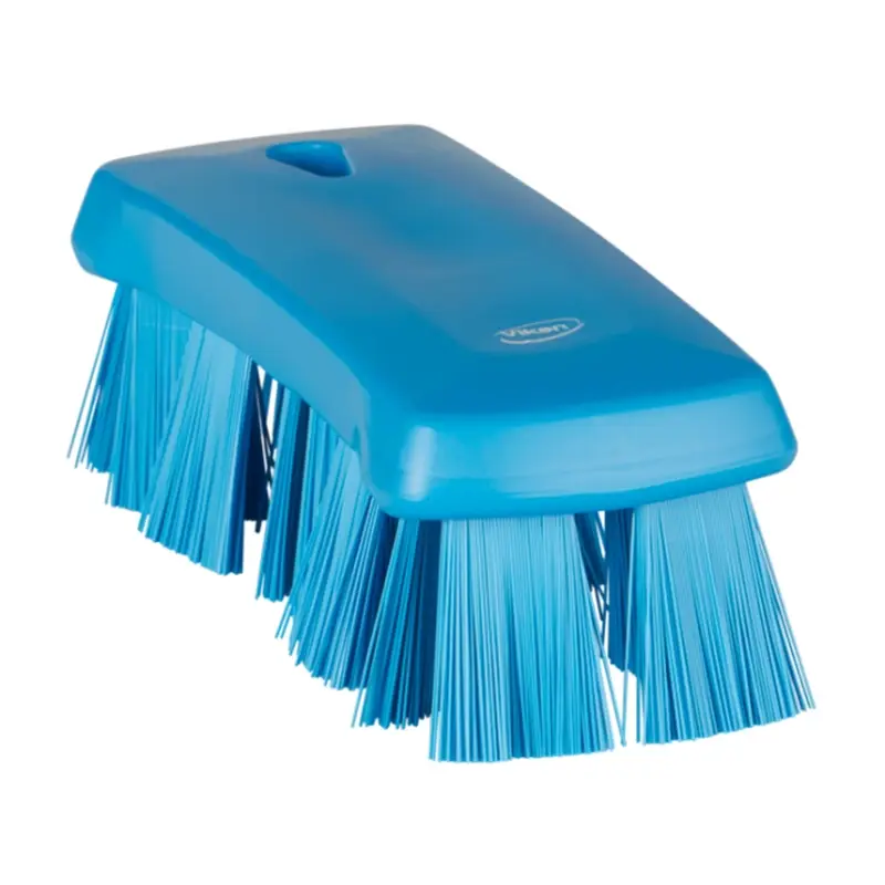 Vikan 38913 brosse à main dure UST 176 mm bleue