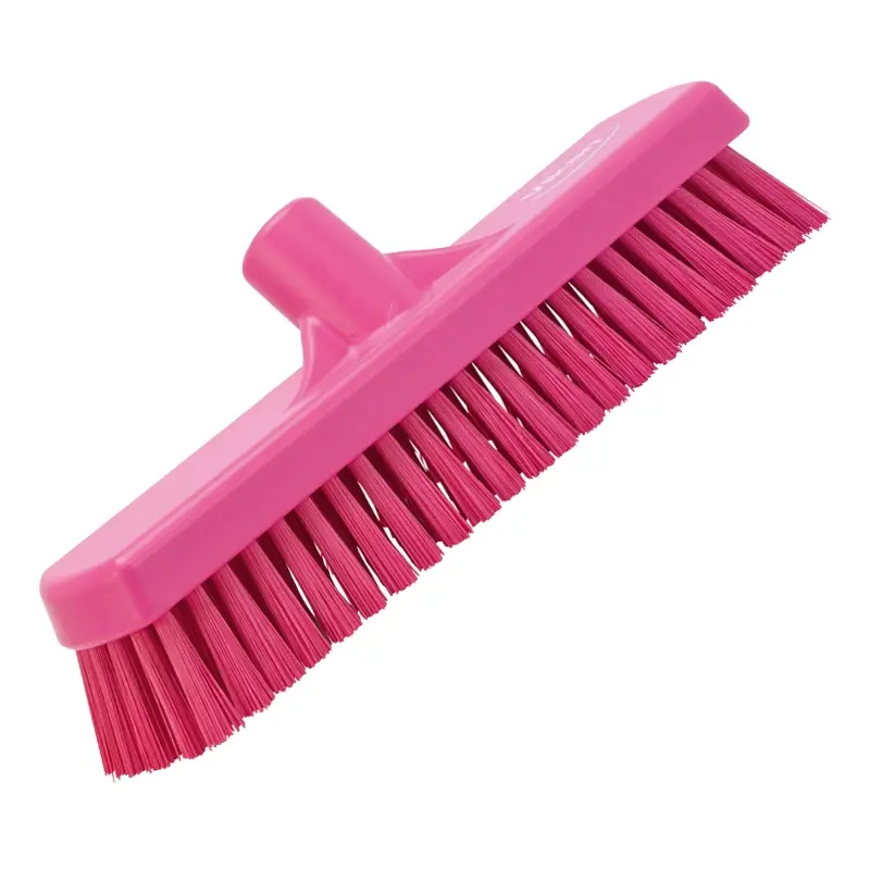 Vikan 70601 Floor scrubber hard 300 mm pink