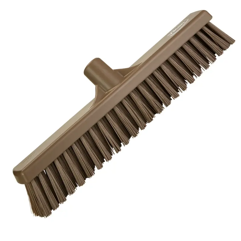 Vikan 317466 Combination Sweeper soft-hard 410 mm brown