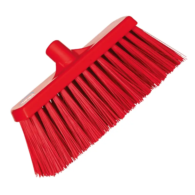 Vikan 29154 very hard broom 330 mm red