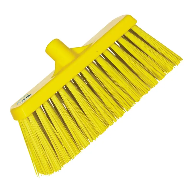 Vikan 29156 bezem zeer hard 330 mm geel