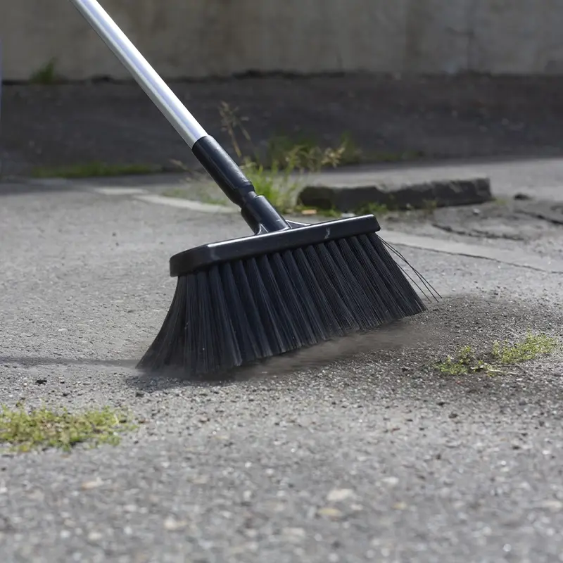 Vikan 29153 very hard broom 330 mm blue